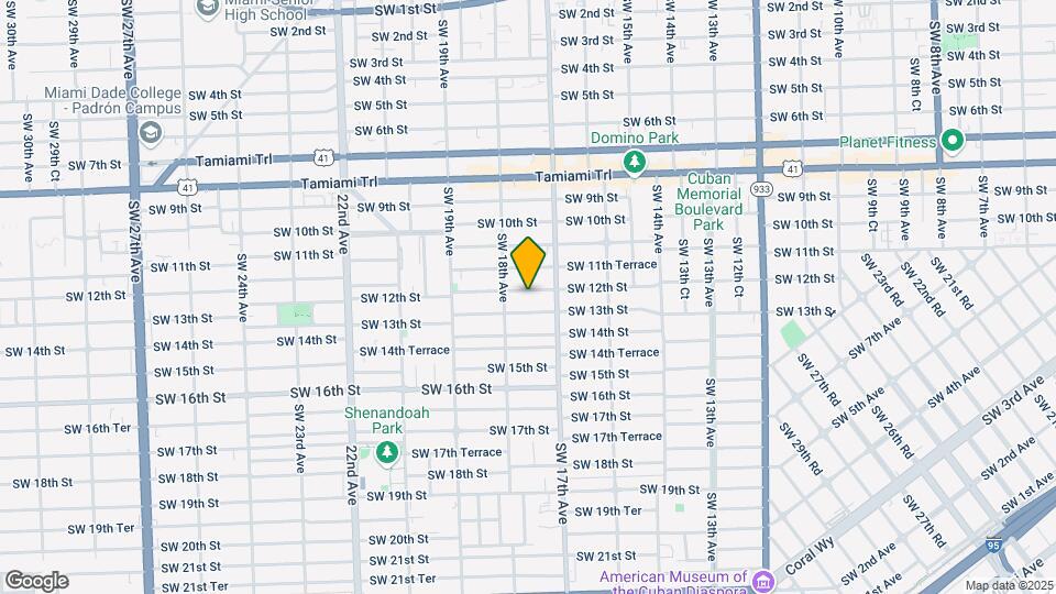 1746 SW 12th St Mapa y Detalles de la Ubicación
