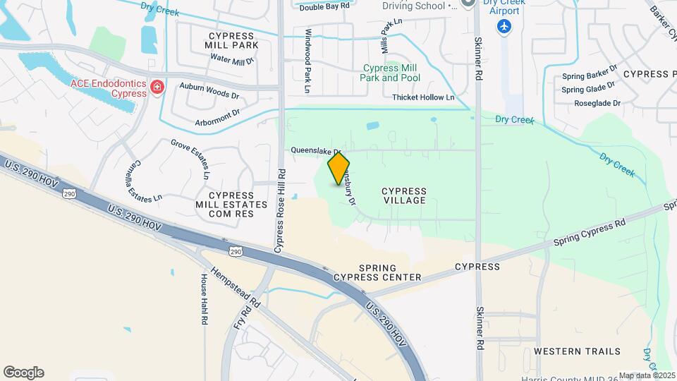 17615 Swansbury Dr Map and Location Details