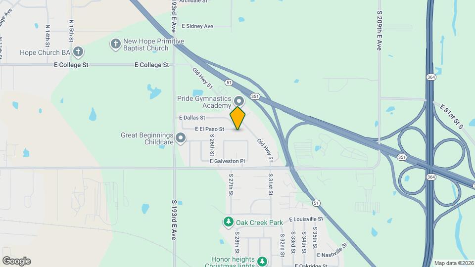 2817 E El Paso St Map and Location Details