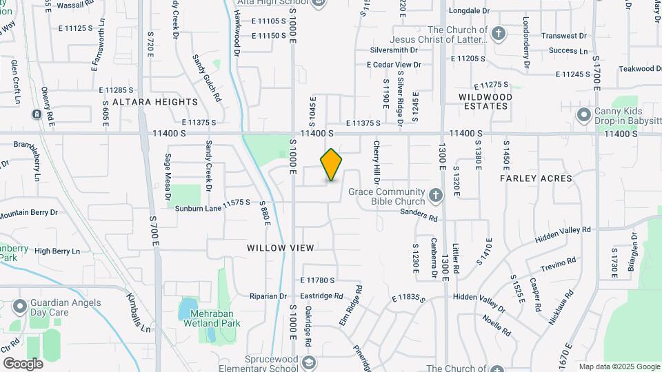 11521 S Black Forest Dr Map and Location Details