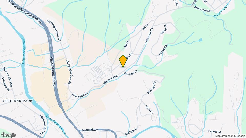400 Allensville Rd Map and Location Details