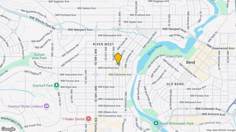 817 NW Federal St Map and Location Details