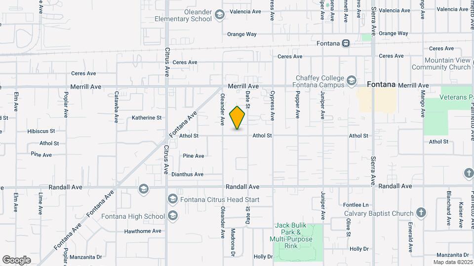 16354 Athol St Map and Location Details