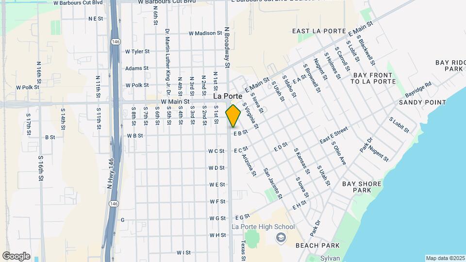 231 S Broadway St Map and Location Details