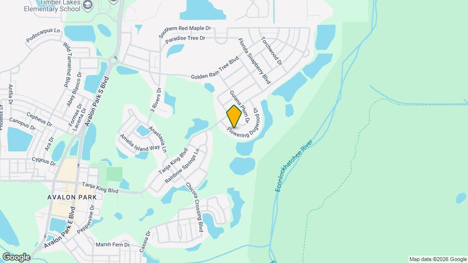 2550 Flowering Dogwood Dr Map and Location Details