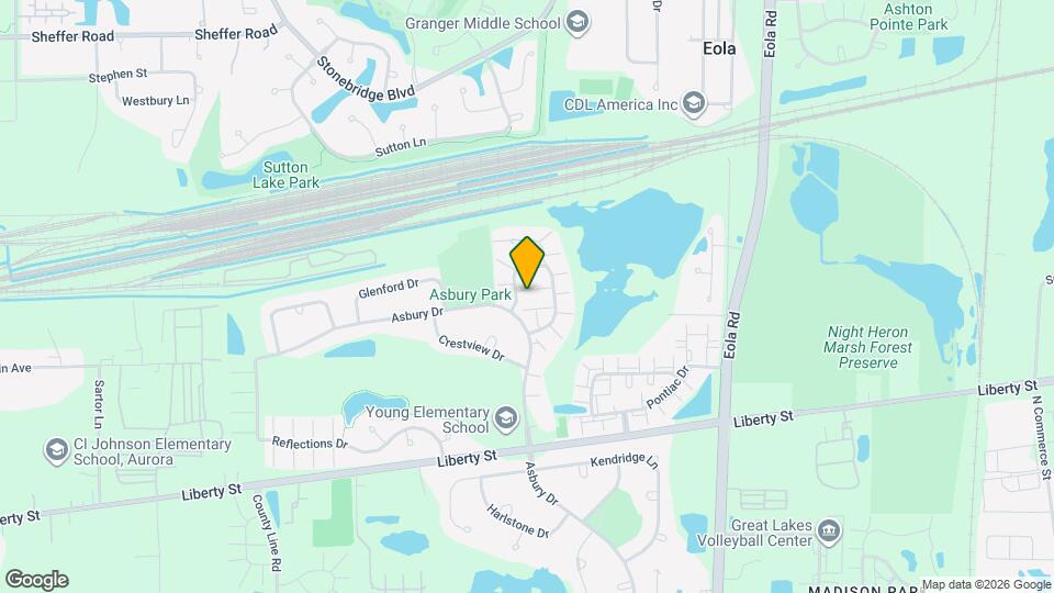 1084 Park Hill Cir Map and Location Details