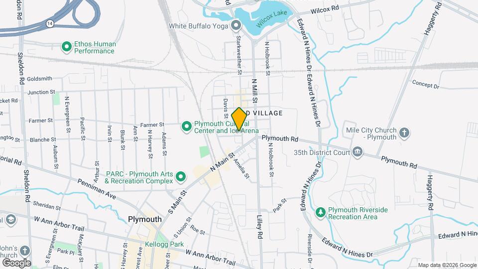 405 Starkweather St Map and Location Details