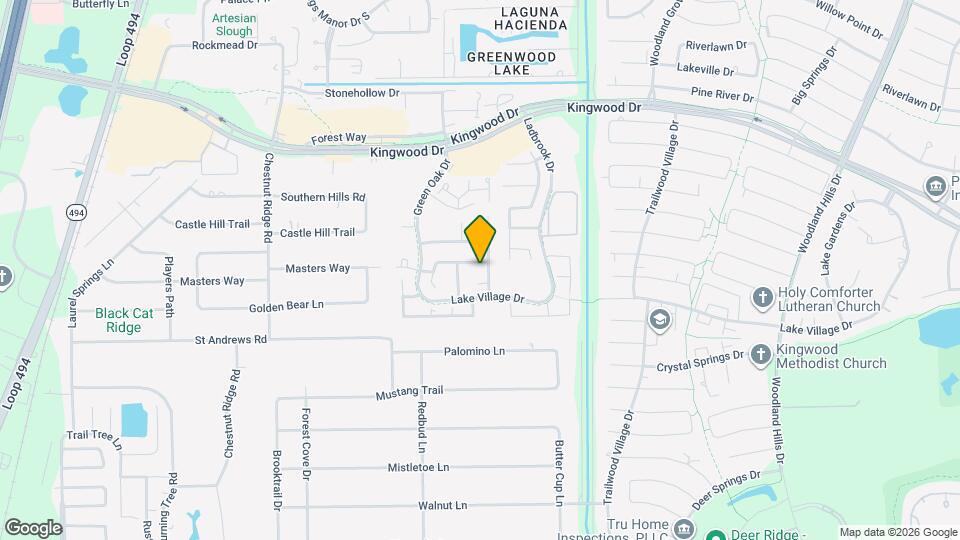 1618 Sandy Park Dr Map and Location Details