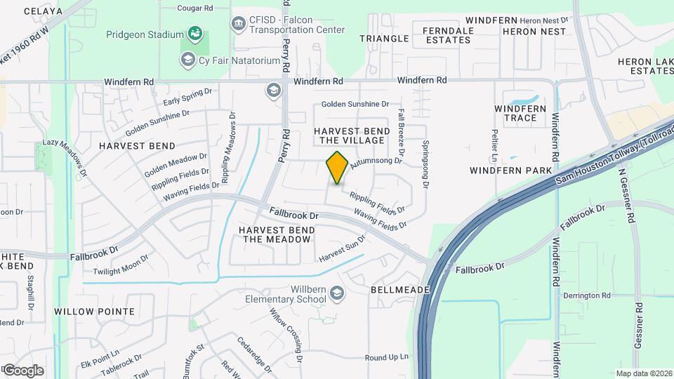 9254 Autumnsong Dr Map and Location Details