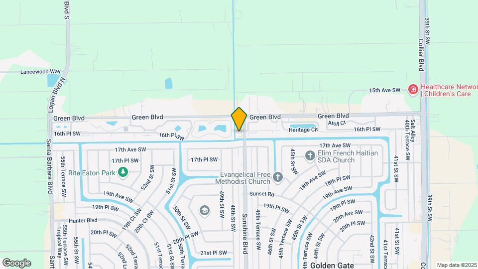 1655 Sunshine Blvd Map and Location Details