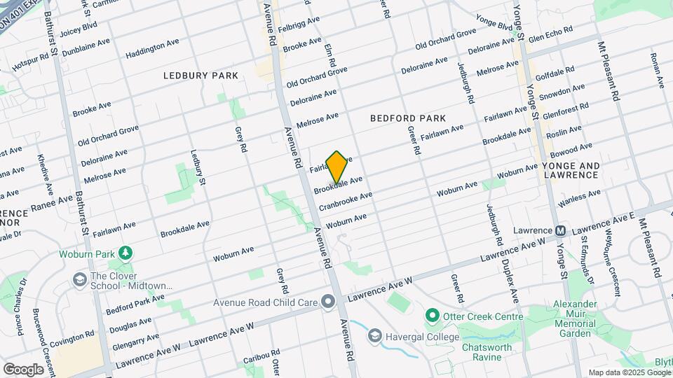 369 Brookdale Ave Map and Location Details