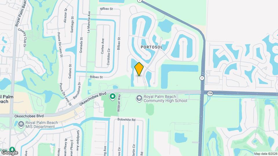 2106 Belcara Court Map and Location Details