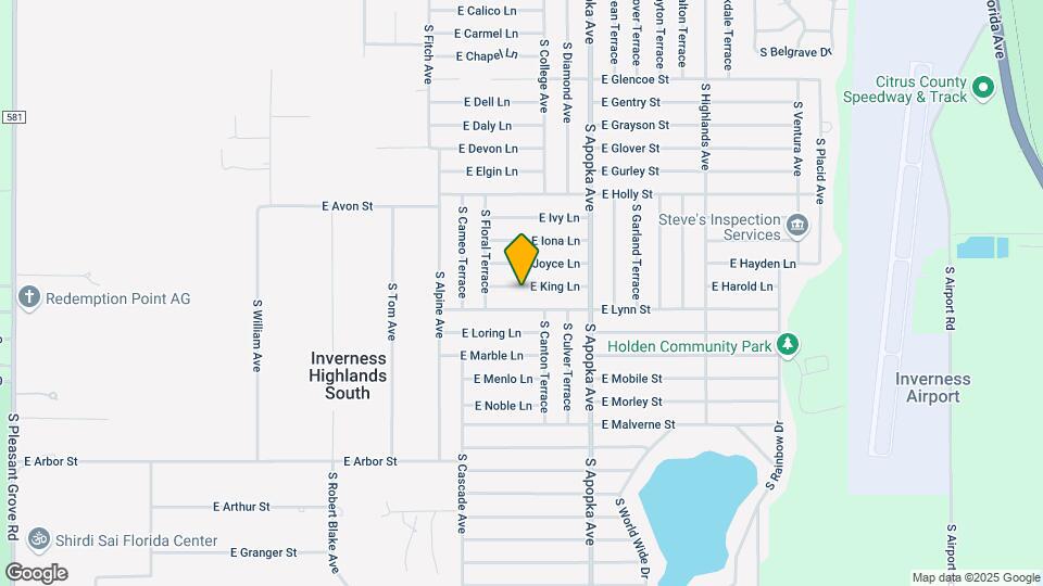 6122 E King Ln Map and Location Details