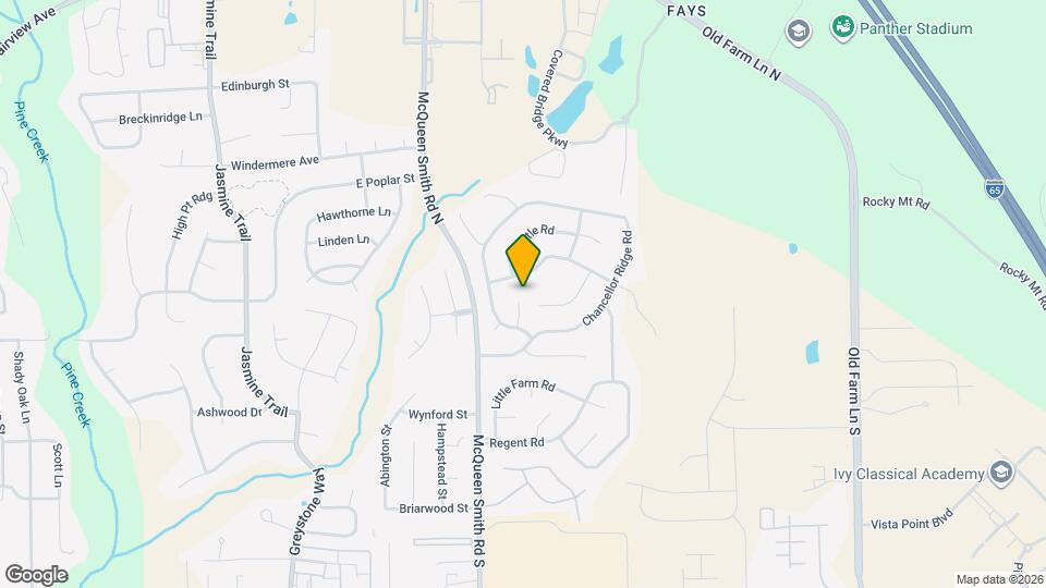 112 Mill Ridge Ct Map and Location Details