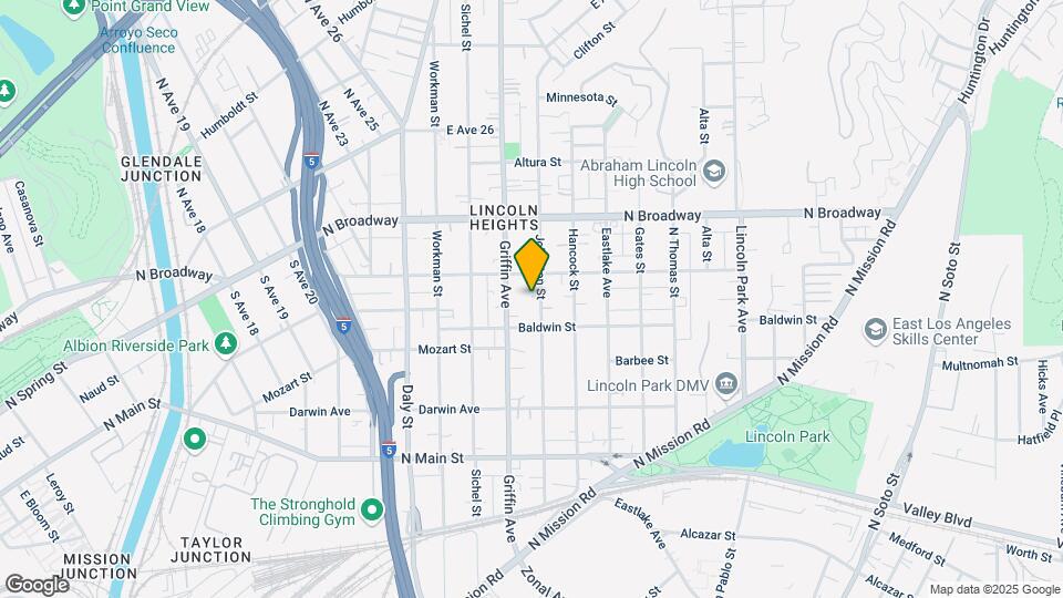2227 Johnston St Map and Location Details