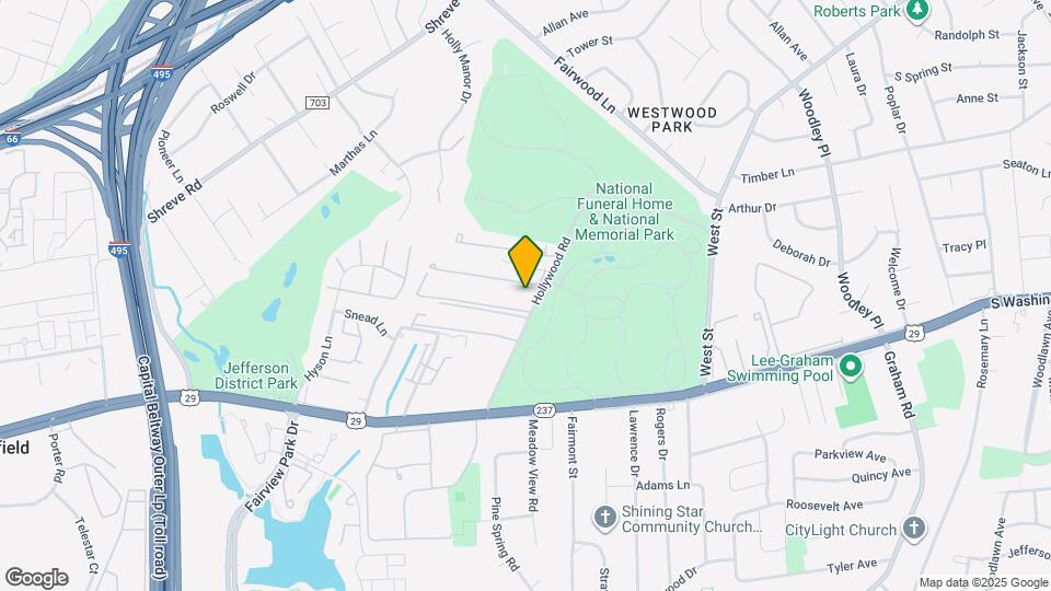 2752 Hollywood Rd Map and Location Details