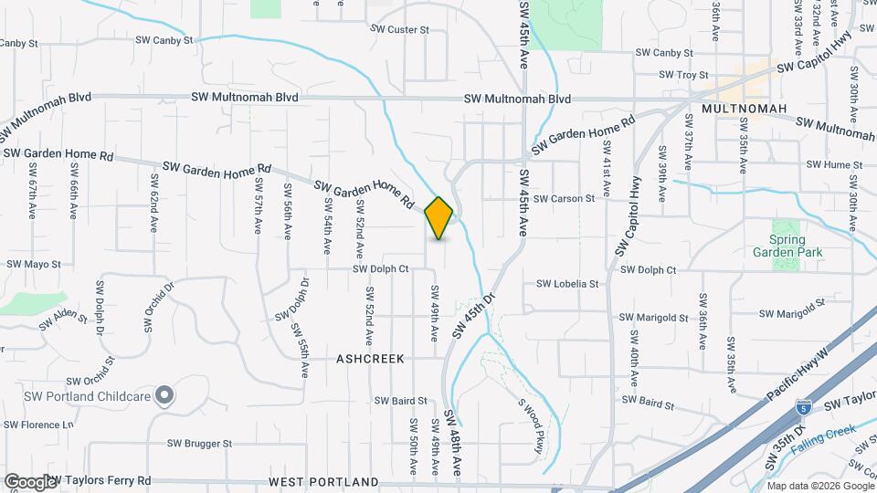 8617 SW 49th Ave Map and Location Details