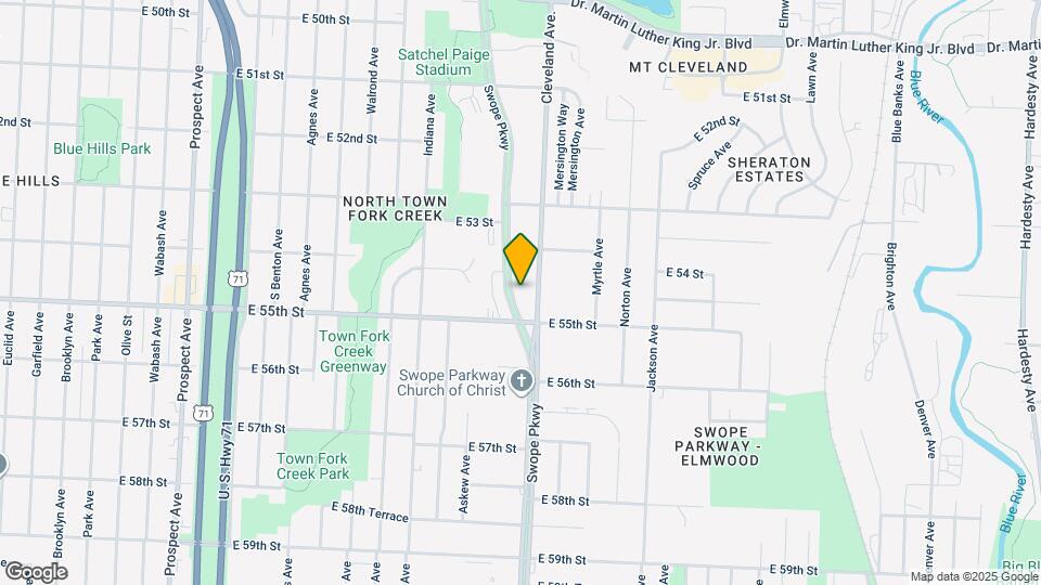 5425 Swope Pkwy Map and Location Details