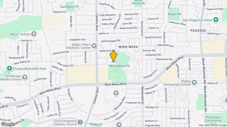 8480 New Salem St Map and Location Details