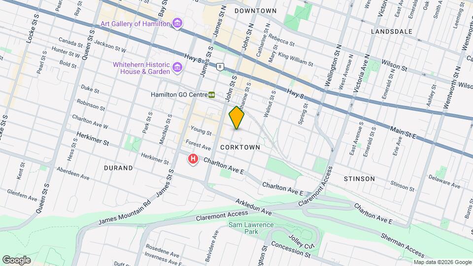 141 Catharine St S Map and Location Details