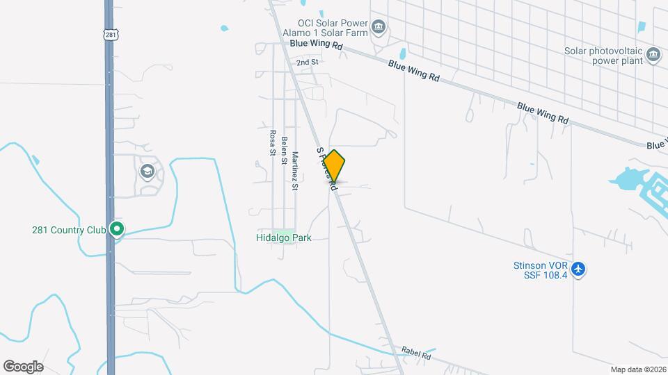 15966 S Flores Rd Map and Location Details