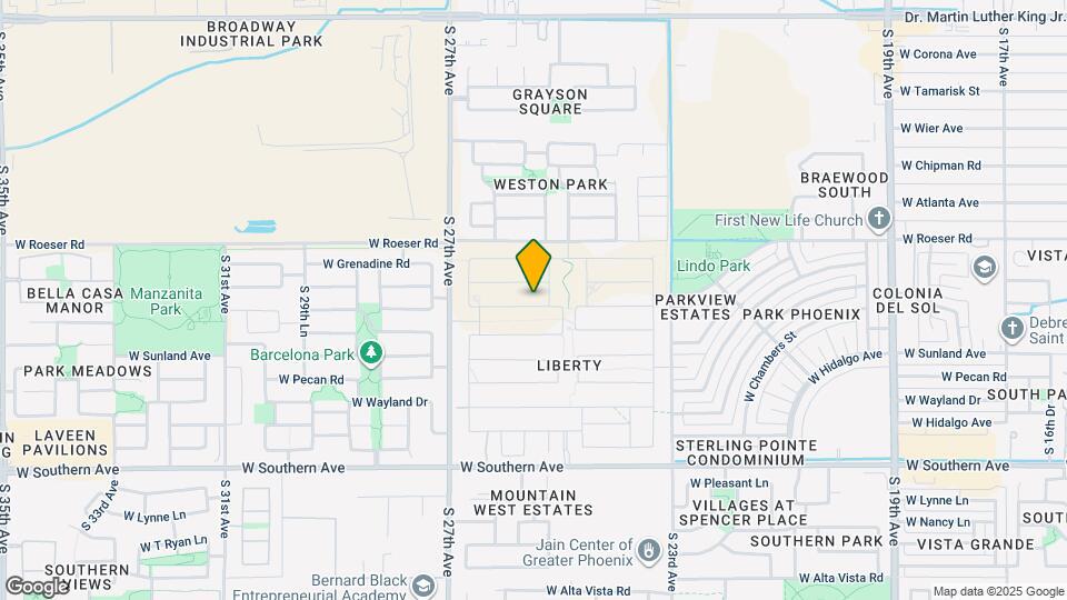 2540 W La Salle St Map and Location Details