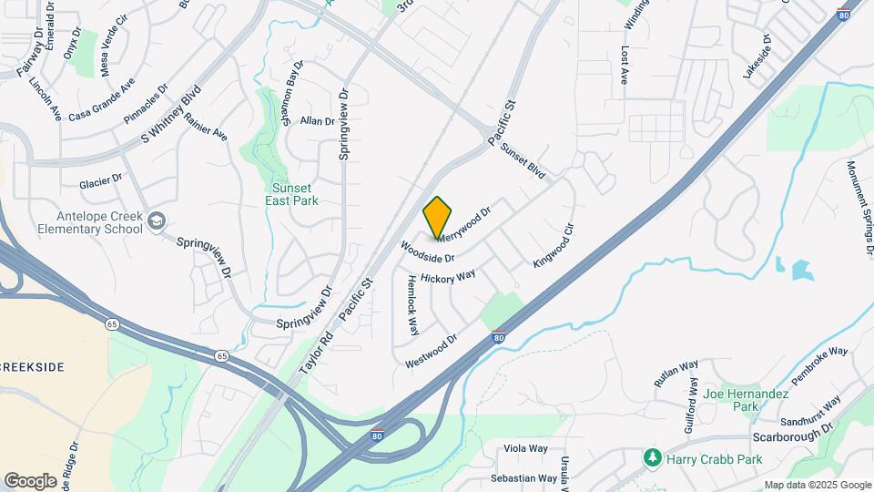 6141 Merrywood Dr Map and Location Details