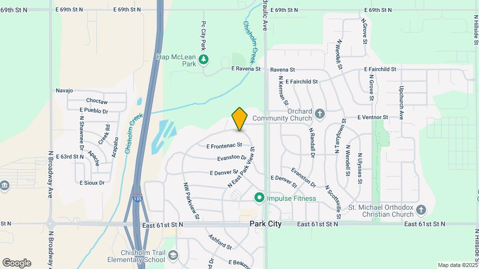 6543 N East Park View St Map and Location Details