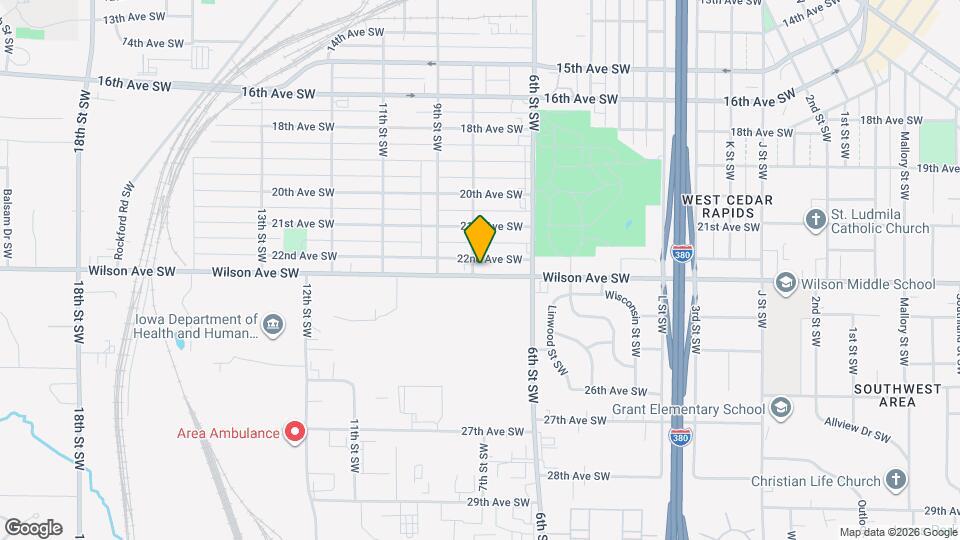 658 Wilson Ave SW Map and Location Details