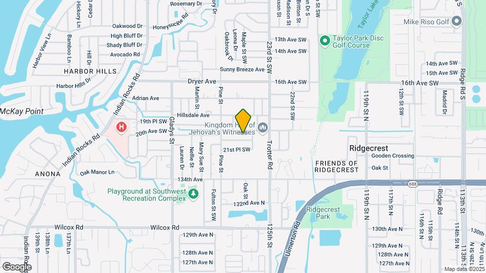 2537 21st Ave SW Map and Location Details