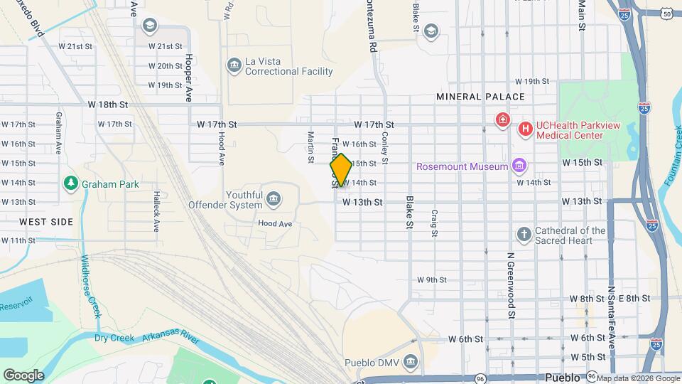 1312 Francisco St Mapa y Detalles de la Ubicación