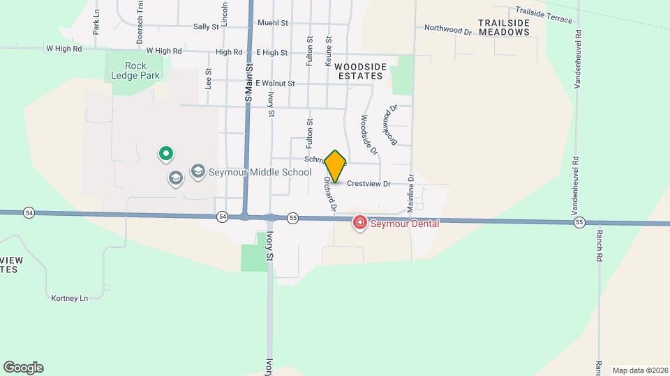 516 Crestview Dr Map and Location Details