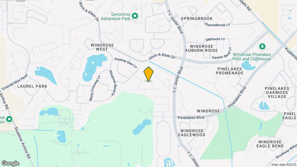 20715 Pinebrook Hollow Ln Map and Location Details