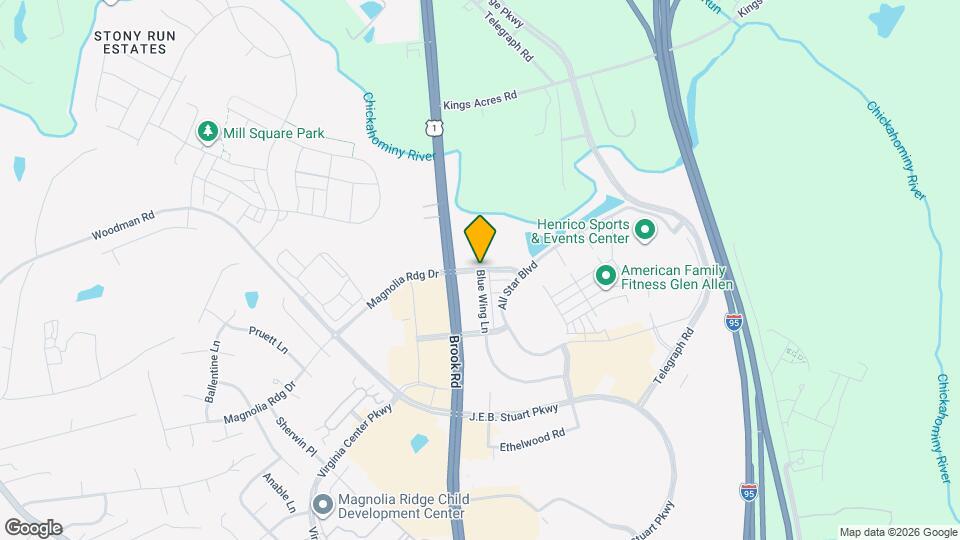 9987 Magnolia Ridge Dr Map and Location Details