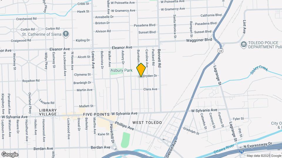 4240 Burnham Ave Map and Location Details