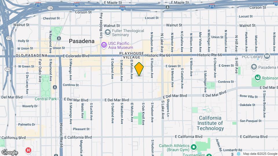161 Oak Knoll Ave Map and Location Details