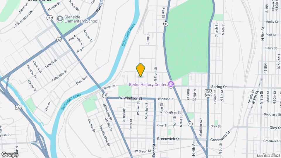 Homes at Riverside Mapa y Detalles de la Ubicación