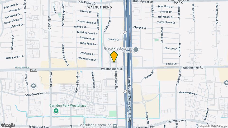 Folio West Houston Mapa y Detalles de la Ubicación