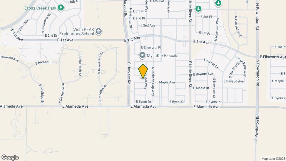 25147 E Maple Ave Map and Location Details
