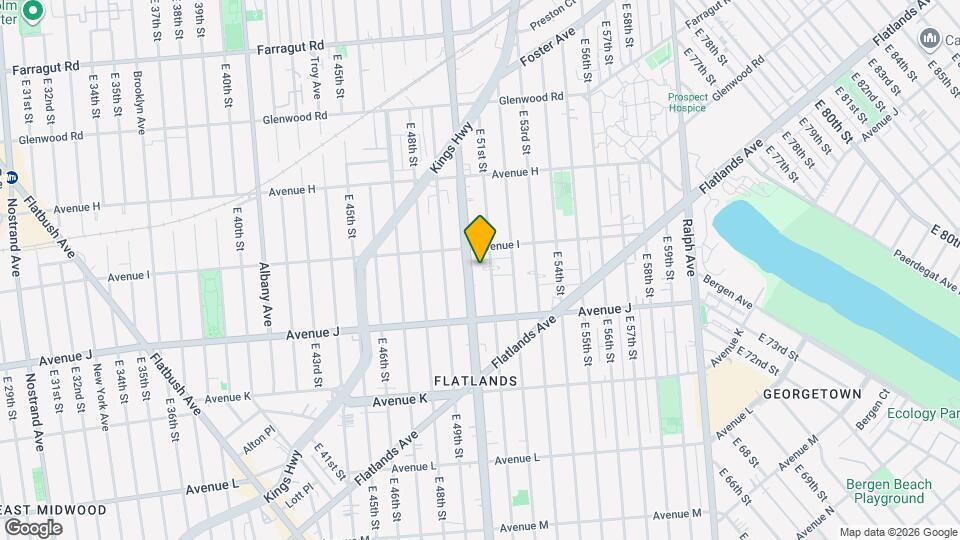 1270 E 51st St Map and Location Details