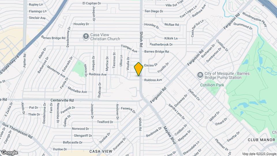 2845 Ruidosa Ave Map and Location Details