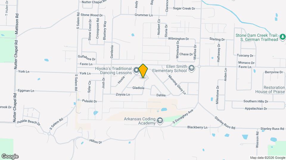 1721 Wysteria Ln Map and Location Details