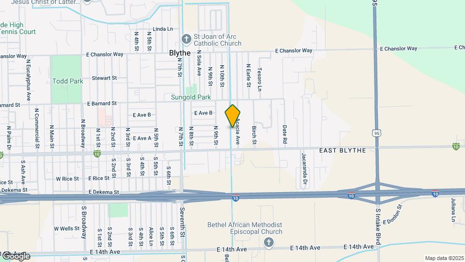 Desert Gem Mobile Home Park Map and Location Details