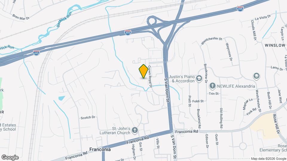 5958 Founders Hill Dr Map and Location Details