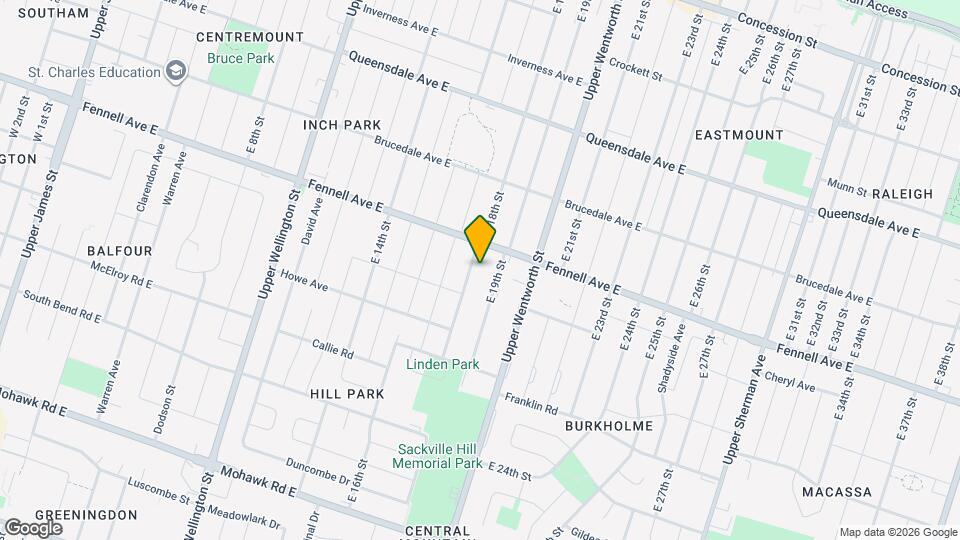 325 E 18th St Map and Location Details