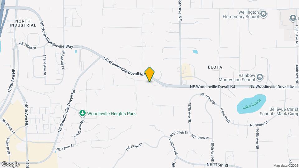 15249 NE Woodland Pl Map and Location Details