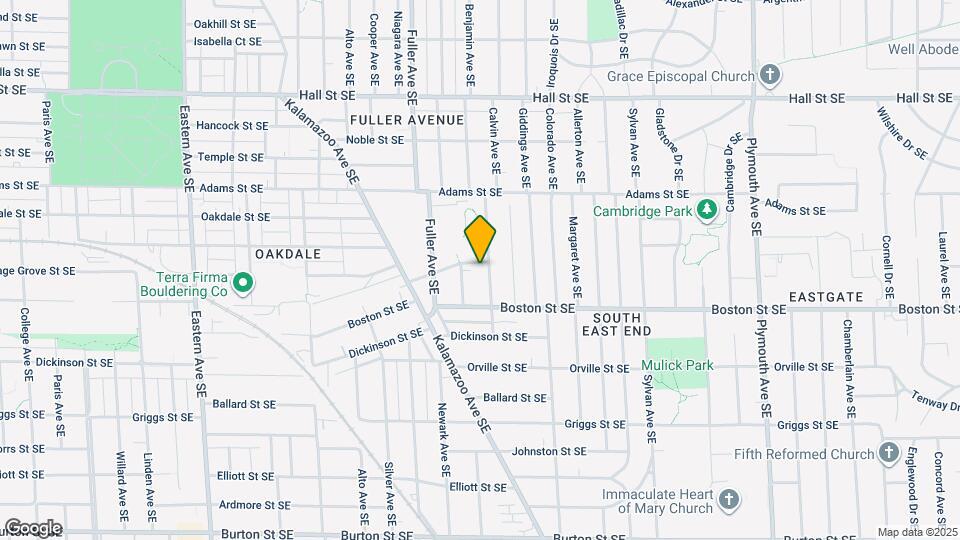 1507 Calvin Ave SE Map and Location Details