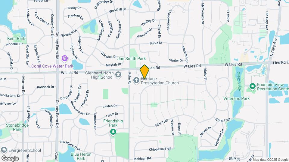 1035 Kuhn Rd Map and Location Details