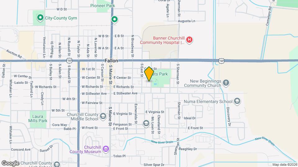 264 W Park St Map and Location Details