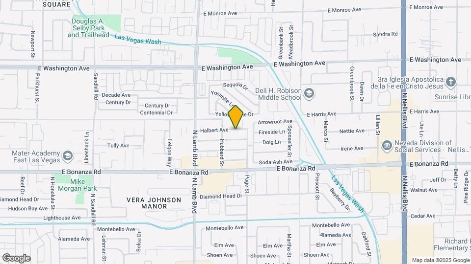 4545 Halbert Ave Map and Location Details